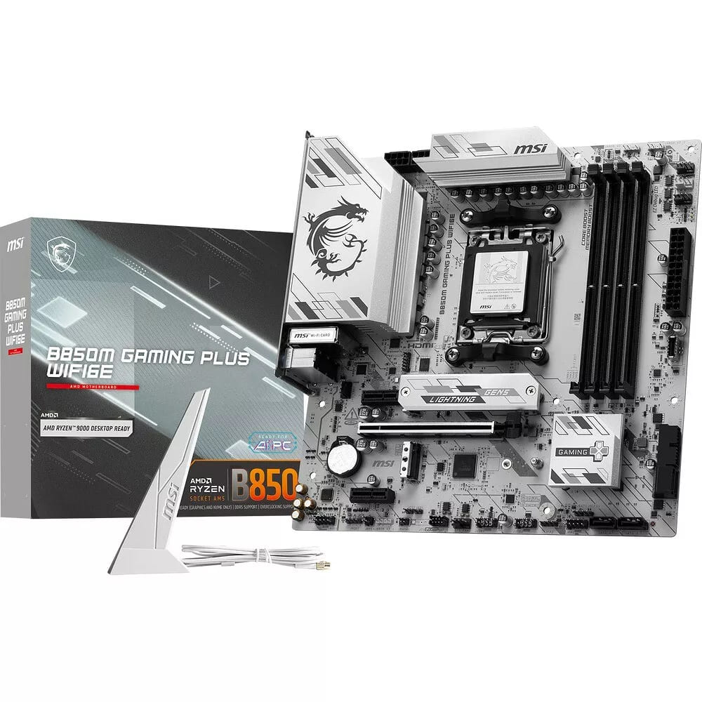 MSI B850M GAMING PLUS WIFI6E Micro-ATX  - Carte mère MSI - 0