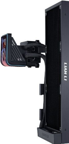 Lian-Li HydroShift II OLED Curved Fanless noir - Watercooling - 2
