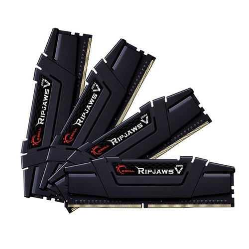 G.Skill RipJaws V, DDR4-3600, CL18 - 128 GB Quad-Kit, schwarz - Achat / Vente sur grosbill.com - 2