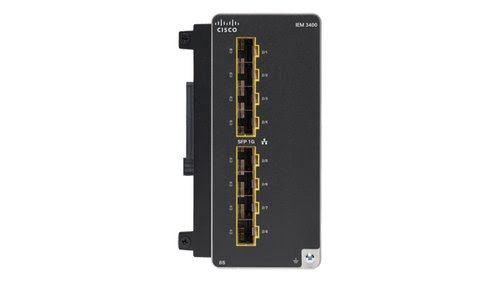 CAT IE3400 WITH 8 GE SFP PORTS - Achat / Vente sur grosbill.com - 0