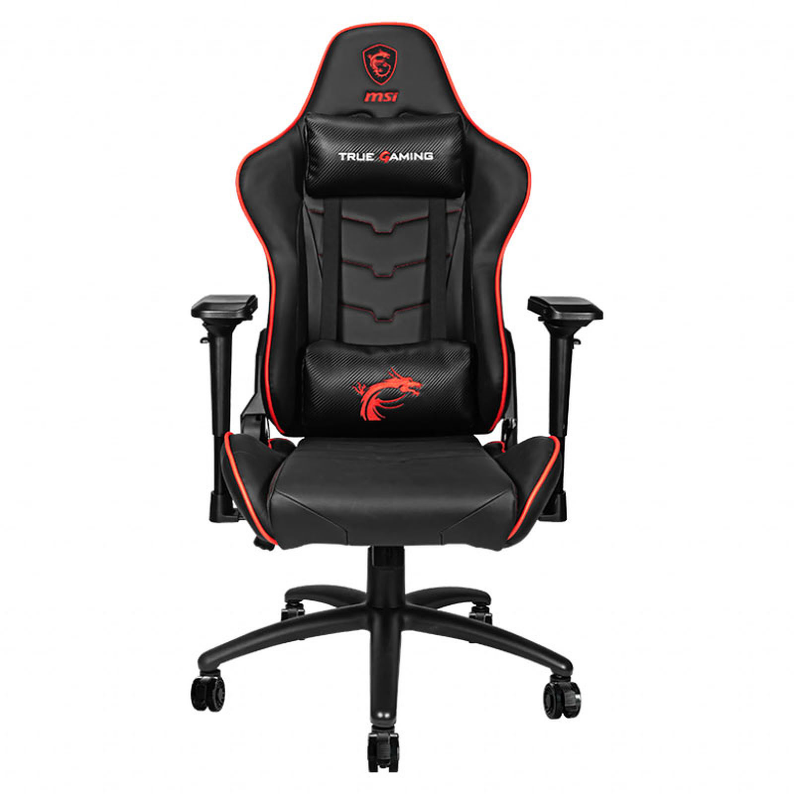 MSI MAG CH120X Noir/Rouge - Siège PC Gamer - grosbill.com - 0