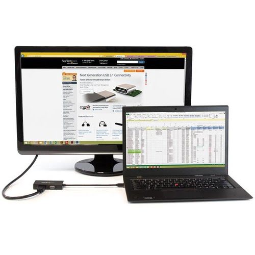 Mini DisplayPort to VGA DVI HDMI Adapter - Connectique PC - 5
