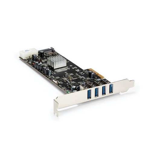 StarTech 4 Port PCIe USB 3.0 Card w/4 Channels