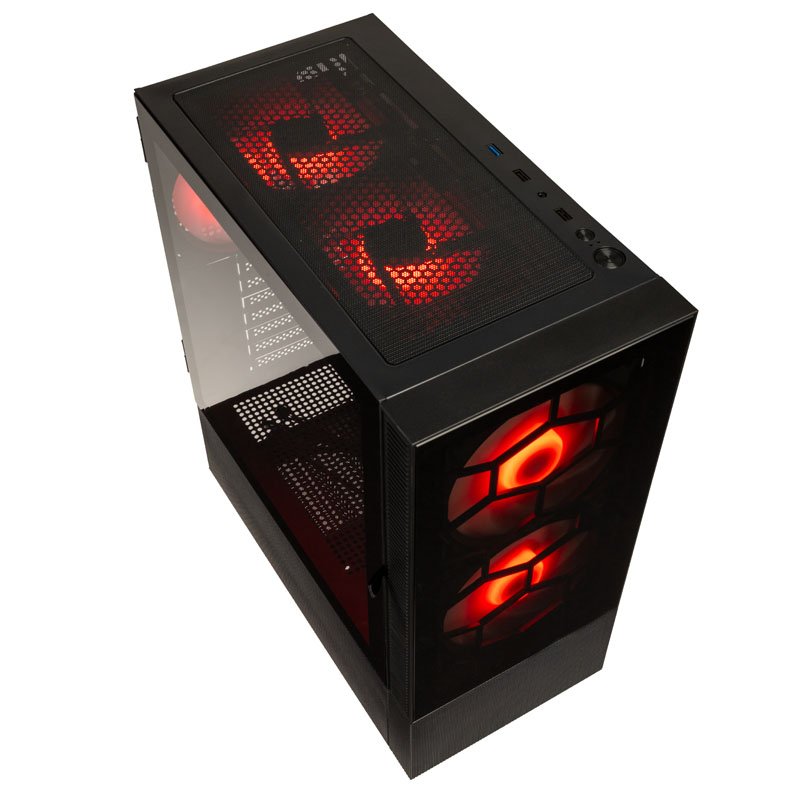 Kolink Observatory MX Glass ARGB Noir Noir - Boîtier PC Kolink - 1