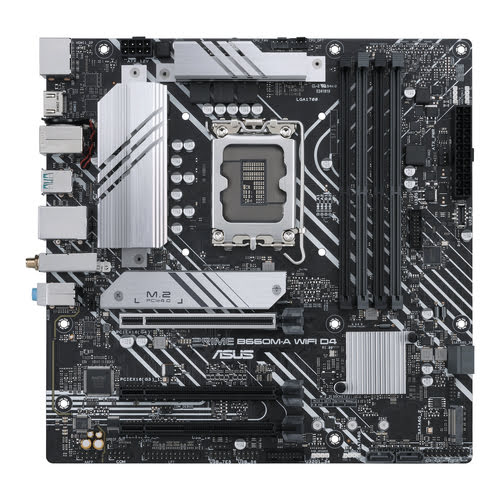 Asus PRIME B660M-A WIFI D4 Micro-ATX  - Carte mère Asus - 1