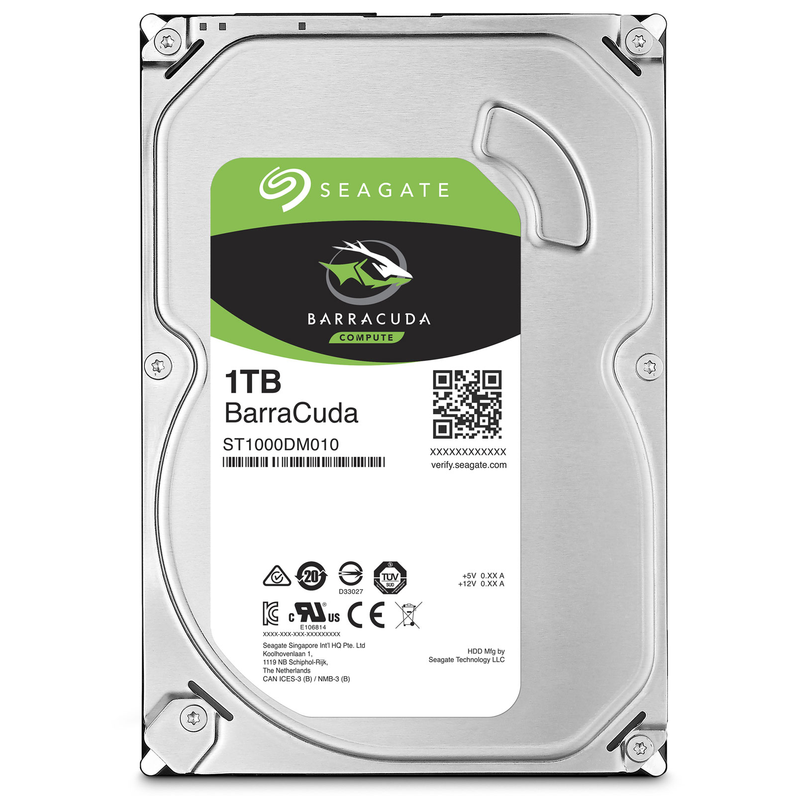 Seagate ST1000DM010 7200 Tr/min - Disque dur 3.5 interne