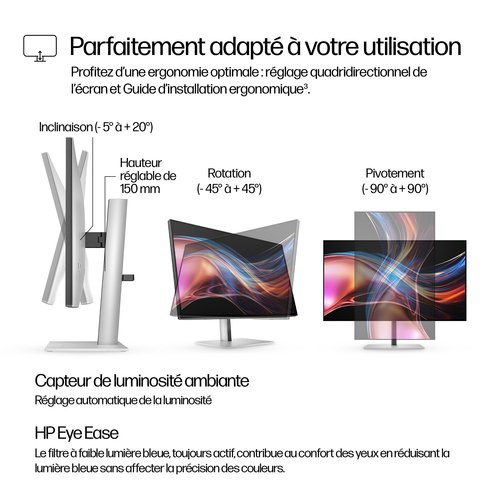 HP S7 PRO 727PU 27IN ZOLL 16:9 - Achat / Vente sur grosbill.com - 9