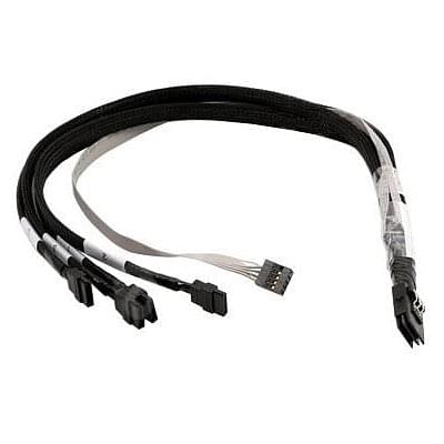 mSAS x4 - SATA x4 0.70m (2272300-R) - Nappe Adaptec - grosbill.com - 0