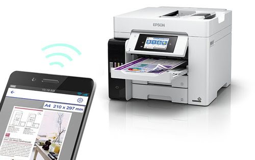 Imprimante multifonction Epson EcoTank ET-5880 - grosbill.com - 5
