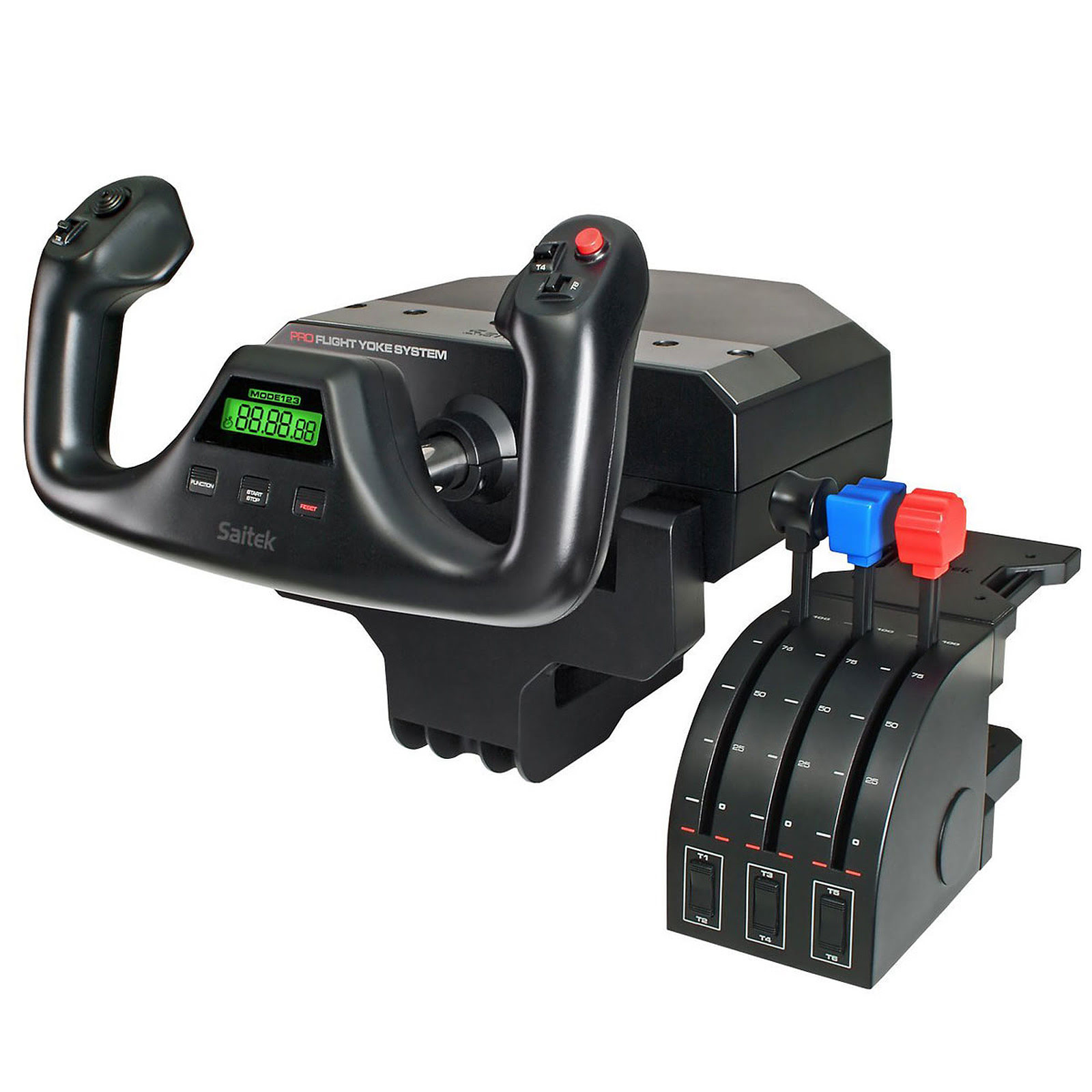 Logitech Saitek Pro Flight Yoke System - Périphérique de jeu - 0