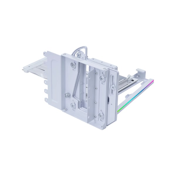 Lian-Li Riser PCIE 5.0 + Bracket - Support vertical - WH  (G89.VG4-5-V4W.00) - Achat / Vente Accessoire carte graphique sur grosbill.com - 1