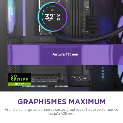 NZXT H9 Flow RGB Noir Noir - Boîtier PC NZXT - grosbill.com - 10