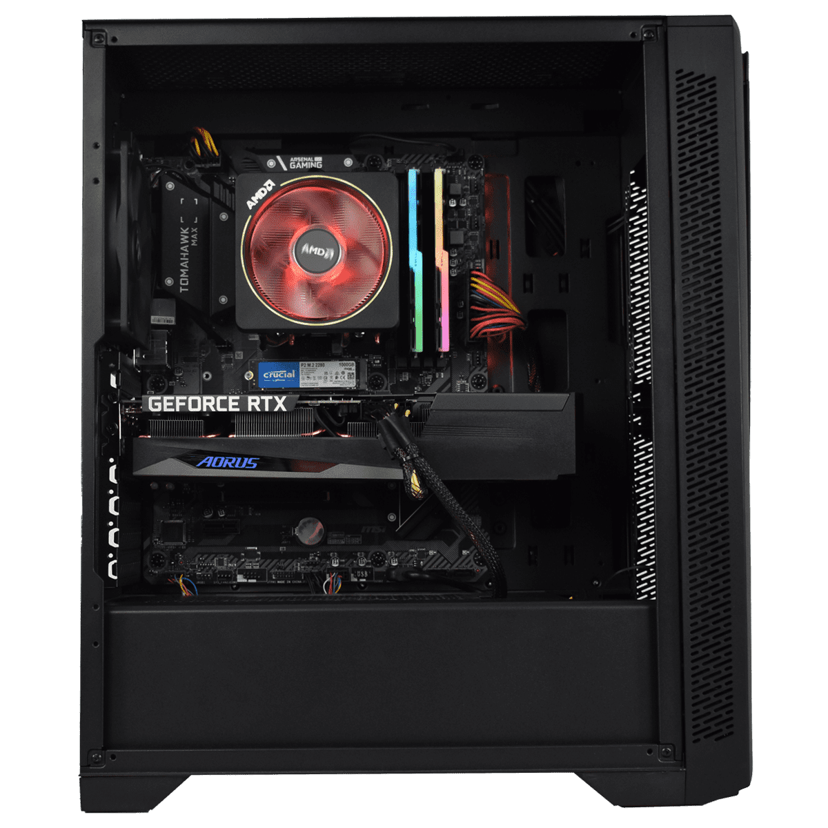 Grosbill PC GAMER ARROW - R5/8Go/1T/3060 -  RECONDITIONNÉ - garanti 12 mois - Achat / Vente Bons plans PC sur grosbill.com - 4
