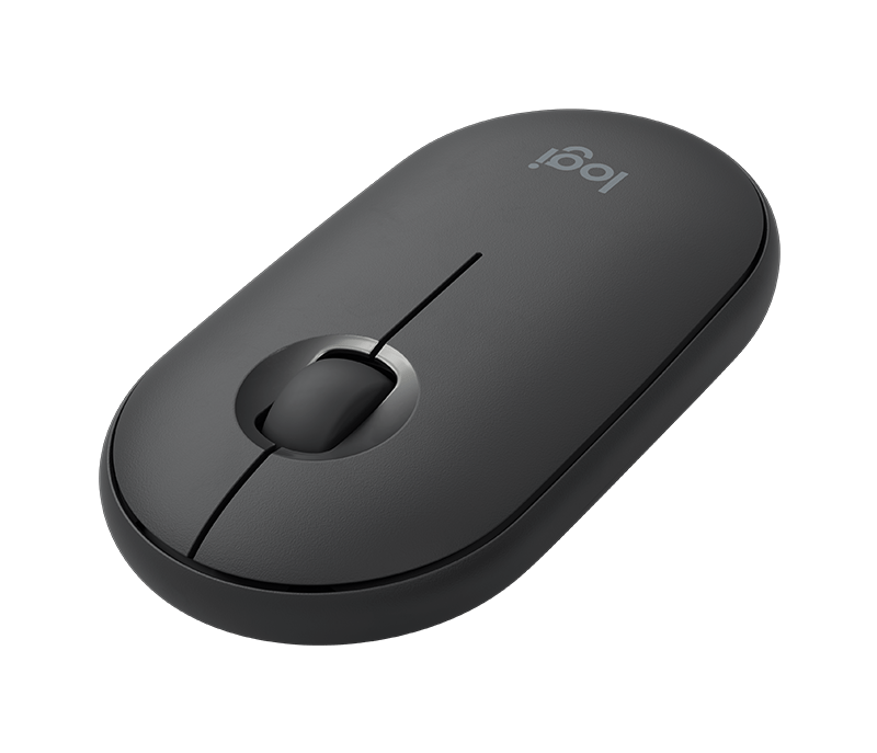 Logitech M350 PEBBLE Graphite - Souris PC Logitech - grosbill.com - 2