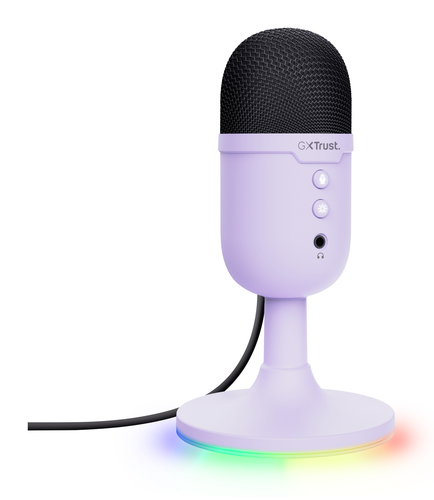 Trust YUNIX - Microphone - Violet (25375) - Achat / Vente Accessoire Streaming / Vlogging  sur grosbill.com - 5