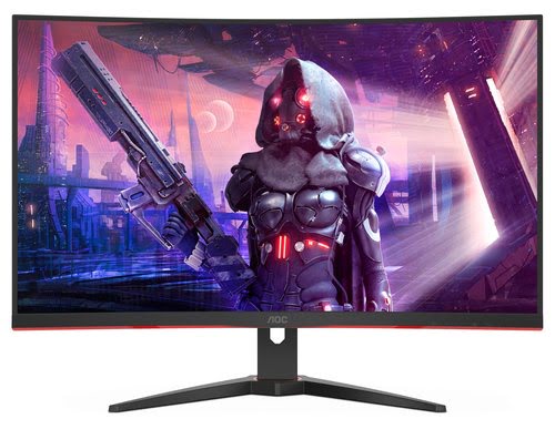AOC 32"  C32G2AE/BK - Ecran PC AOC - grosbill.com - 4