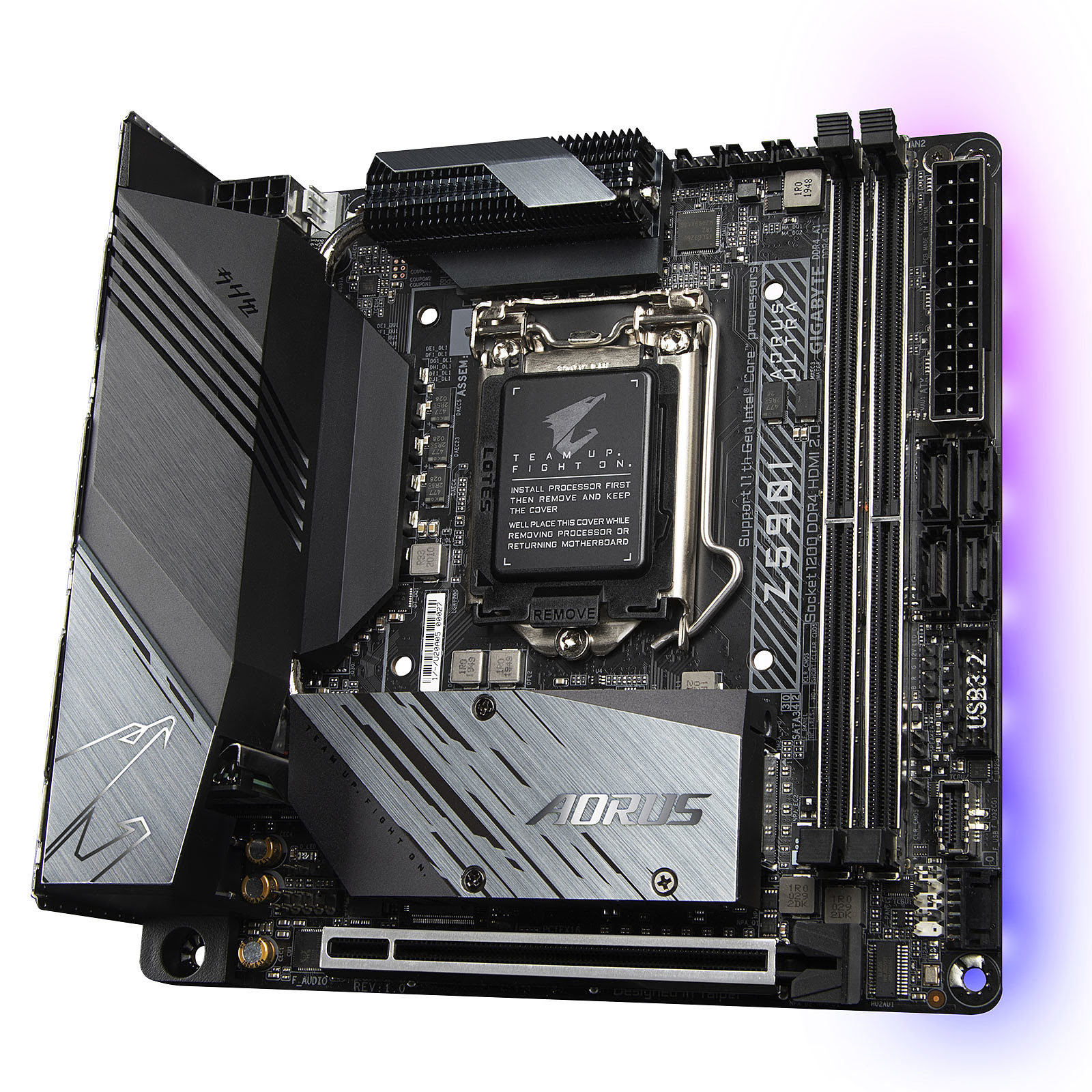 Gigabyte Z590I AORUS ULTRA Mini-ITX  - Carte mère Gigabyte - 2