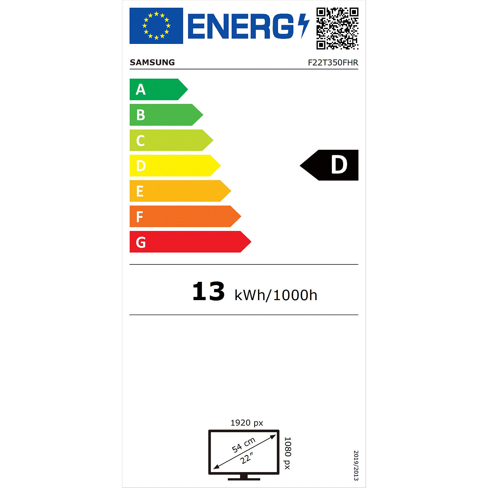 Samsung 22 pouces  LF22T350FHRXEN - Ecran PC Samsung - grosbill.com - 4