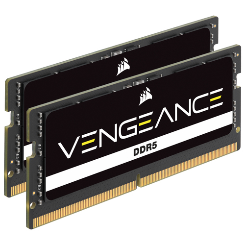 Corsair CMSX64GX5M2A4800C40 (2x32Go DDR5 4800 PC5-38400)  - Mémoire PC portable - 4