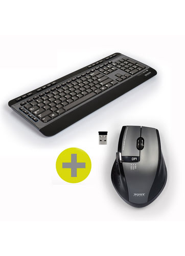 PORT DESIGNS PORT DESIGNS pack keyboard + mouse OFFICE - WIRELE