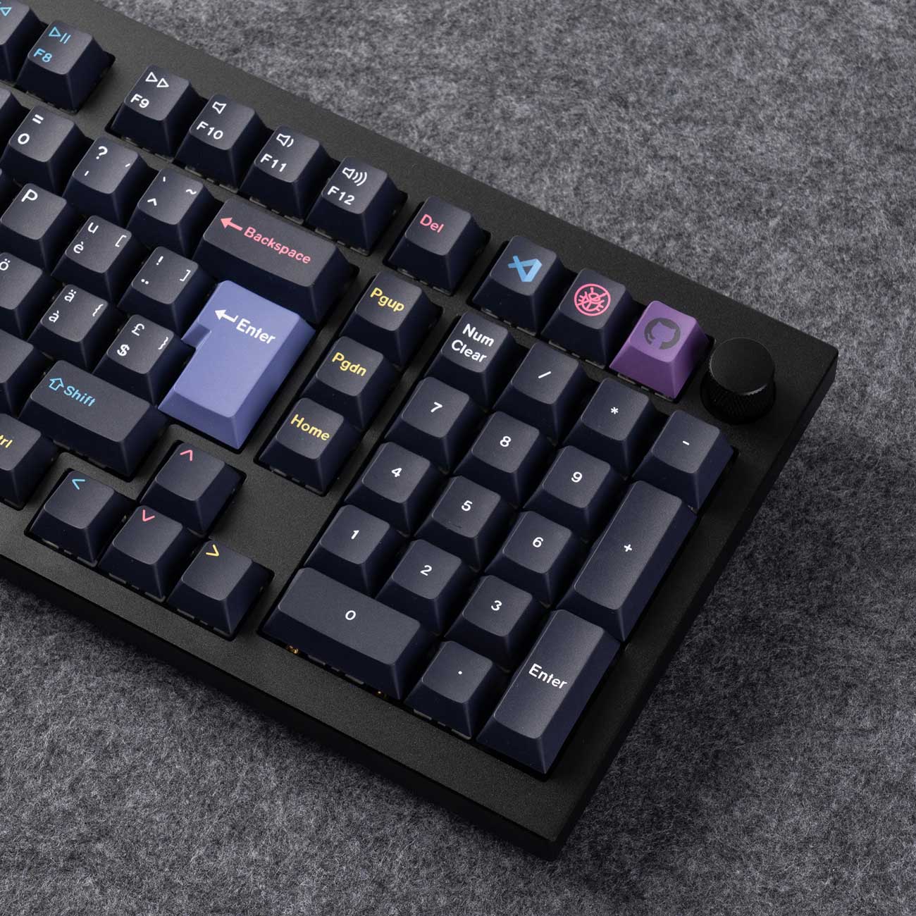 Keychron Set de touches - Développeur - Complet/ISO-FR/PBT (T60) - Achat / Vente Modding sur grosbill.com - 1