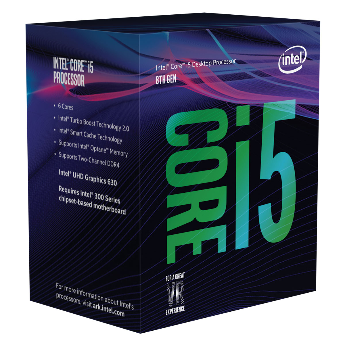 Intel Core i5-8600 - 3.10GHz - Processeur Intel - grosbill.com - 0