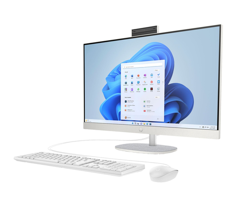 HP 27-cr0042nf 27" FHD/R5-7520U/16Go/512Go/W11 Blanc - All-In-One PC/MAC - 6