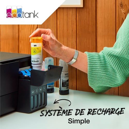 102 EcoTank 4-colour Multipack pour imprimante Jet d'encre Epson - 4
