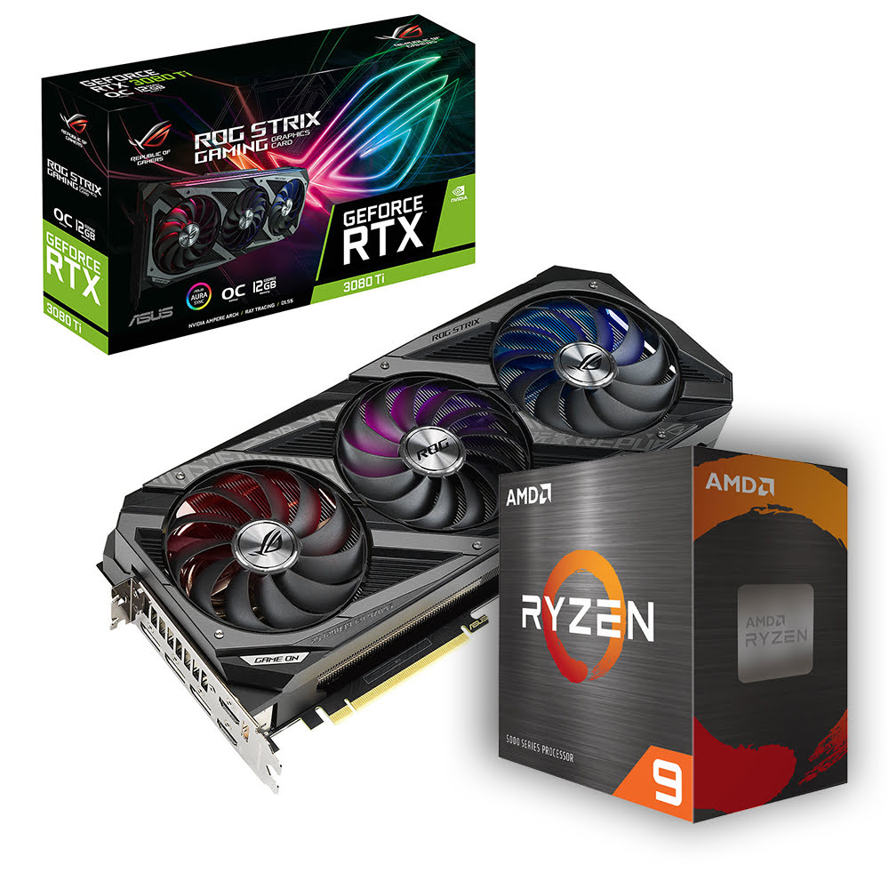 Pack R9-5900X + STRIX-RTX3080Ti-O12G-GAMING LHR - grosbill.com - 0