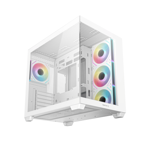 Deepcool CG530 4F Blanc Blanc - Boîtier PC Deepcool - grosbill.com - 3