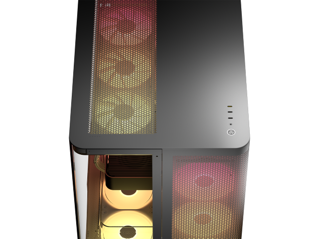 Corsair Air 5400 LX-R RGB Link Blanc Blanc - Boîtier PC Corsair - 11