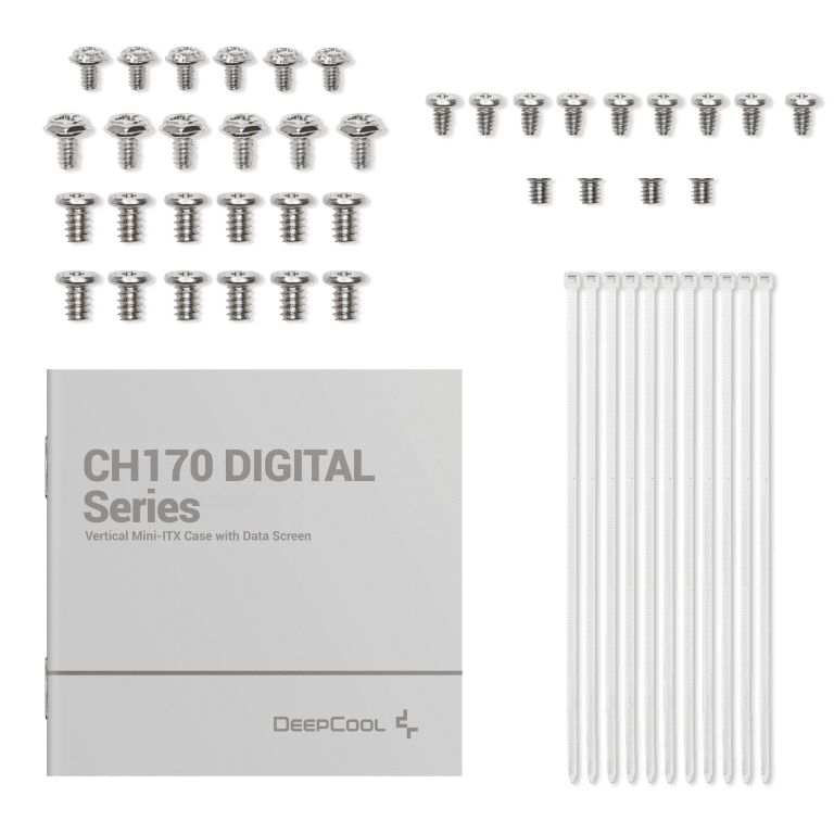 Deepcool CH170 Digital Blanc Blanc - Boîtier PC Deepcool - 11