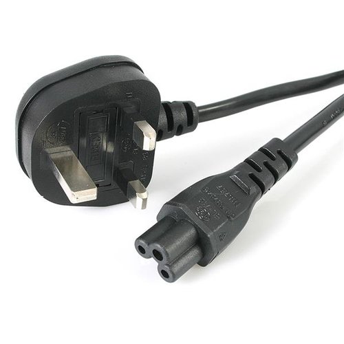 StarTech 1m C5 UK Laptop Power Cord - BS-1363