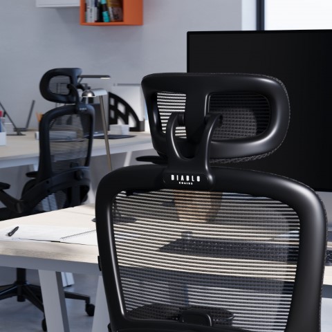 Diablo Chairs  V-Light Noir - Siège PC Gamer - grosbill.com - 8