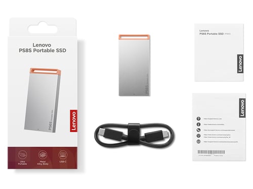 Lenovo SSD portable PS6 512GB (GXB1T57736) - Achat / Vente Disque SSD externe sur grosbill.com - 6