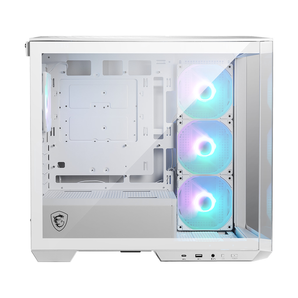 MSI MAG PANO M100R PZ WHITE Blanc - Boîtier PC MSI - grosbill.com - 1