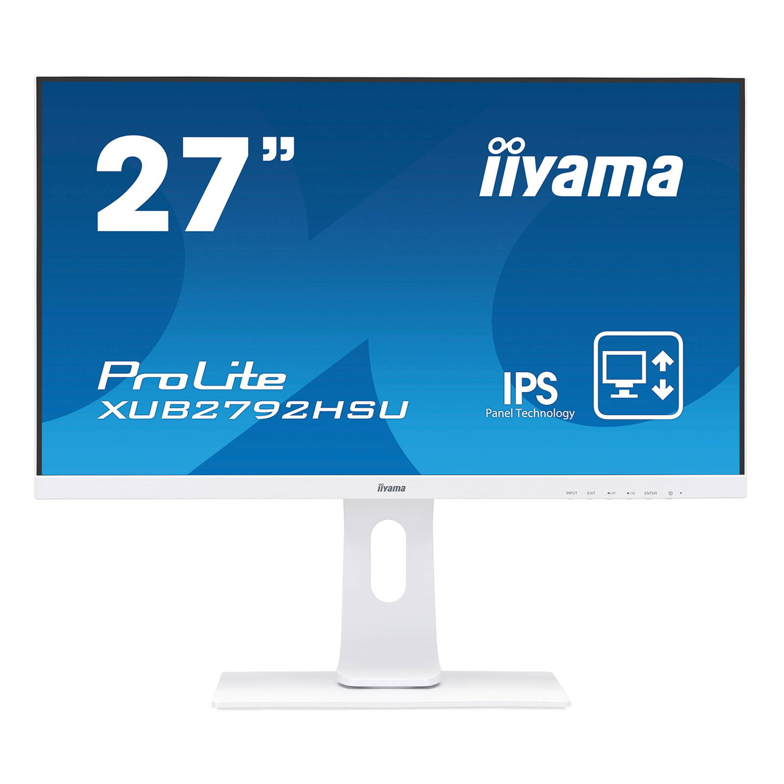 Iiyama 27 pouces  XUB2792HSU-W1 -- - Ecran PC Iiyama - grosbill.com - 0