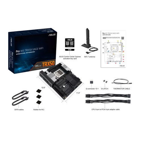 Asus PRO WS TRX50-SAGE WIFI   - Carte mère Asus - grosbill.com - 7