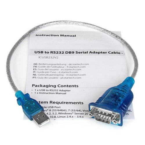 1 Port USB to RS232 DB9 Serial Adapter - Achat / Vente sur grosbill.com - 5