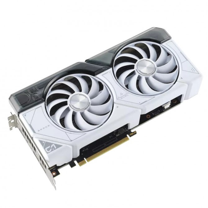 Asus DUAL-RTX4070-O12G-WHITE  - Carte graphique Asus - grosbill.com - 0