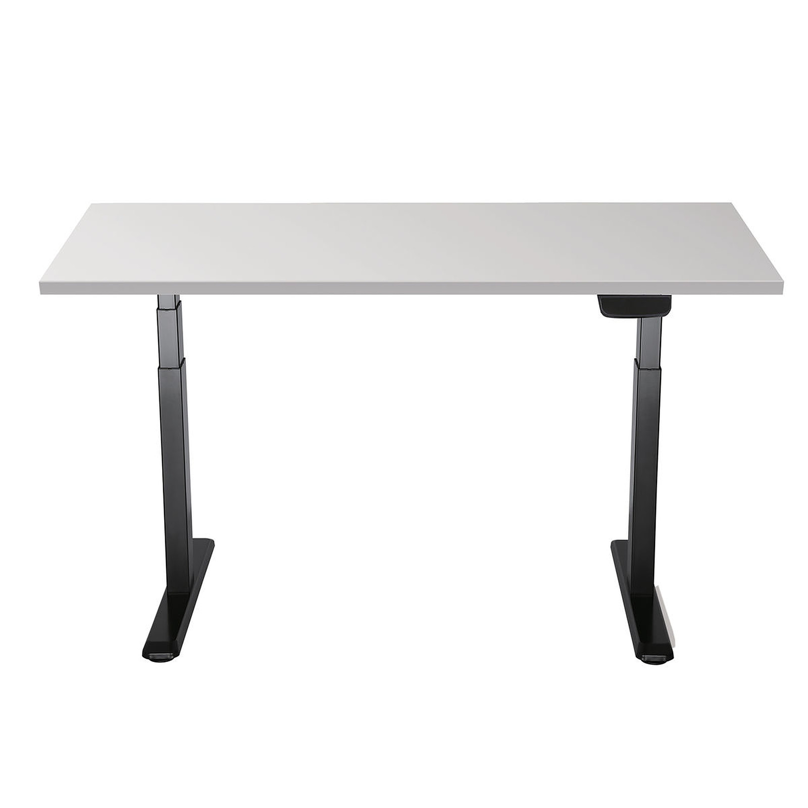 Kimex International Motorisé assis-debout plateau blanc/Pied noir 160x75cm - 150-2516K2 (150-2516K2) - Achat / Vente Bureau sur grosbill.com - 3