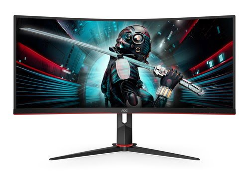 AOC 34 pouces  CU34G2X/BK - Ecran PC AOC - grosbill.com - 4