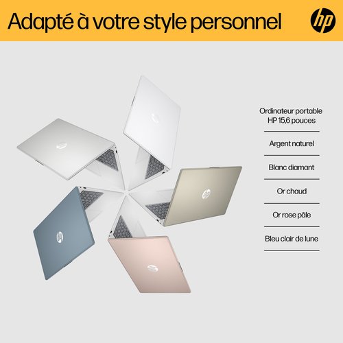 HP/15-fc0151nf/FHD/R5-7520U/16G/512/W11H - Achat / Vente sur grosbill.com - 8