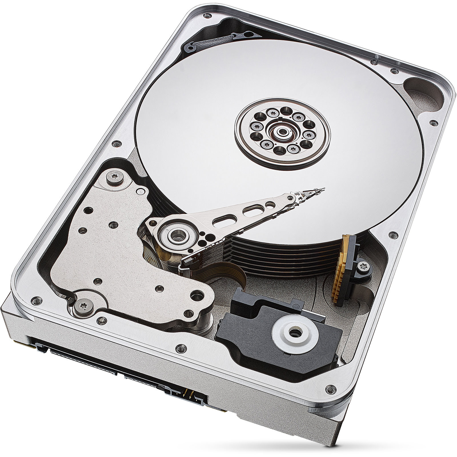 Seagate 14To SATA III 256Mo IronWolf ST14000VN0008 - Disque dur 3.5" interne - 1