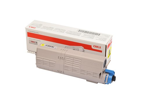 Oki - Jaune - 46490605 - Achat / Vente Consommable imprimante sur grosbill.com - 0