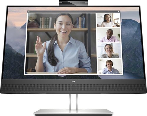 HP E24mv G4 60,5 cm (23.8") 1920 x 1080 pixels Full HD Noir, Argent - Achat / Vente sur grosbill.com - 0