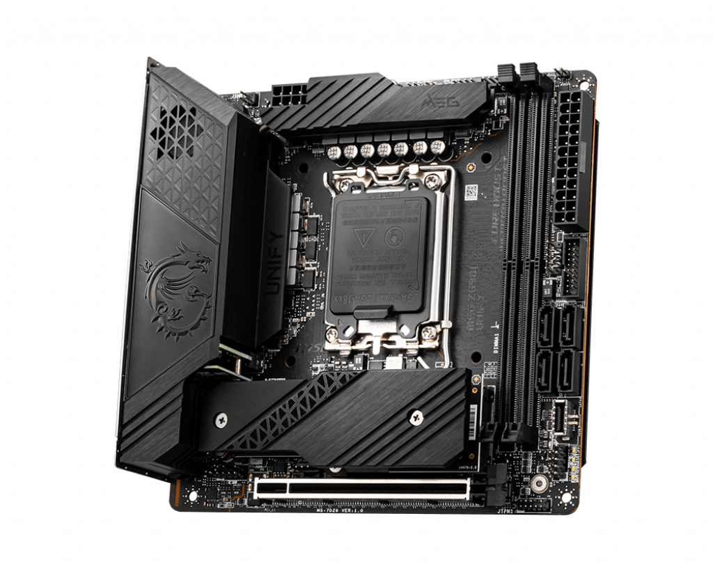 MSI MEG Z690I UNIFY Mini-ITX  - Carte mère MSI - grosbill.com - 2