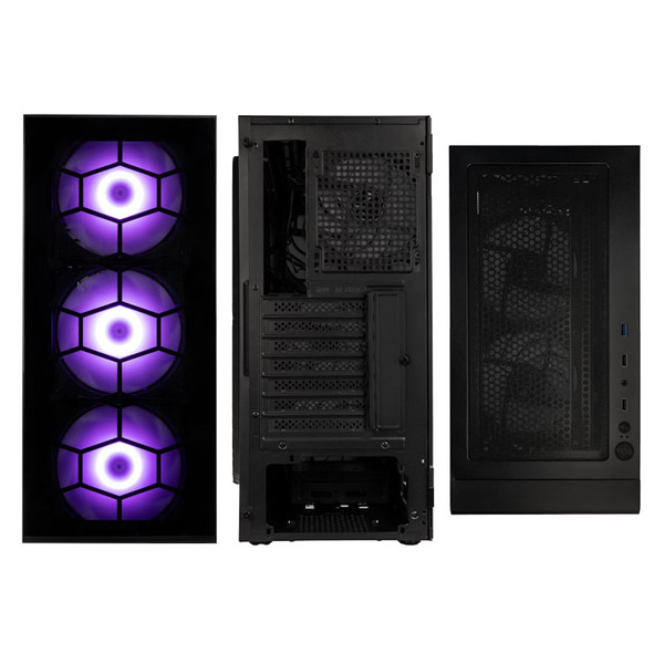 Kolink Observatory HF Plus Glass ARGB Noir - Boîtier PC Kolink - 3