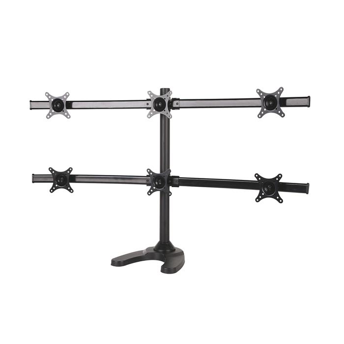 Support de bureau 6 écrans 13"-24" - Accessoire écran - 3