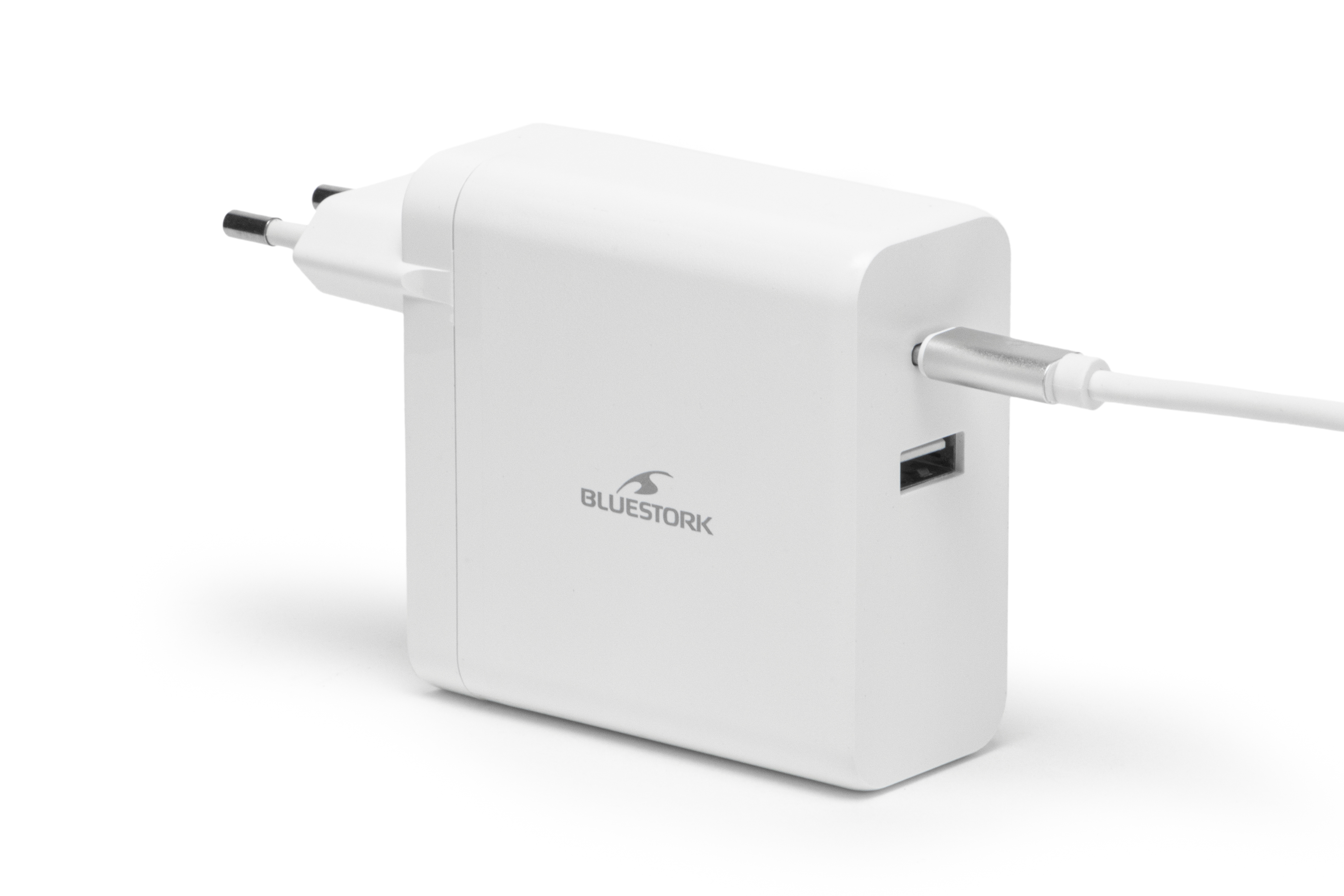 Bluestork Alimentation 65W/USB C/Blanc (PW-NB-65-C-W) - Achat / Vente Accessoire alimentation sur grosbill.com - 3